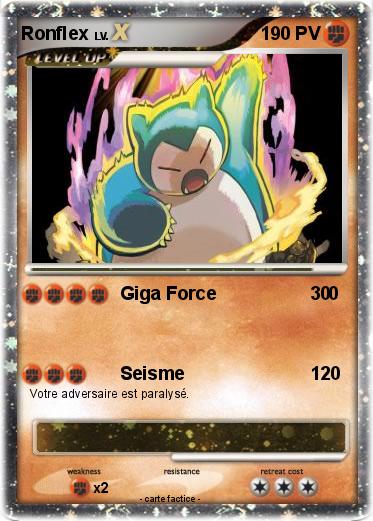 Pokemon Ronflex