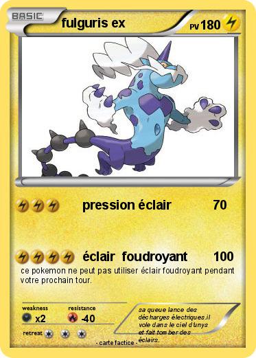 Pokemon fulguris ex