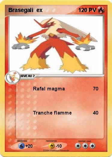 Pokemon Brasegali  ex