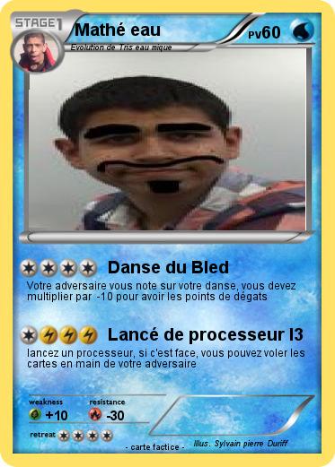 Pokemon Mathé eau