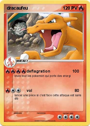 Pokemon dracaufeu