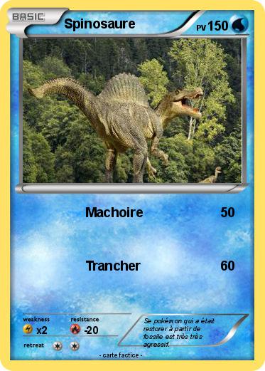 Pokemon Spinosaure