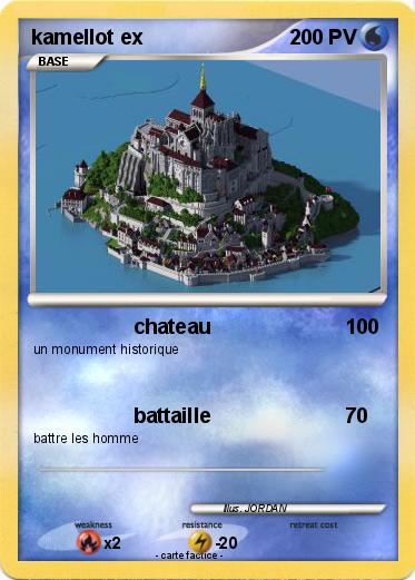 Pokemon kamellot ex