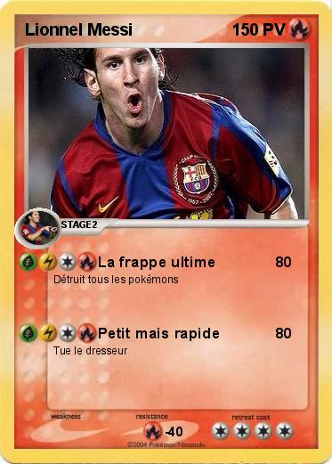 Pokemon Lionnel Messi