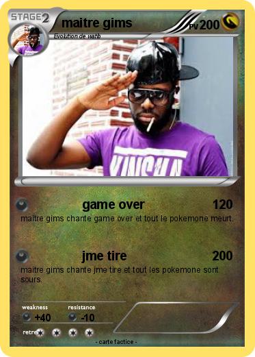 Pokemon maitre gims