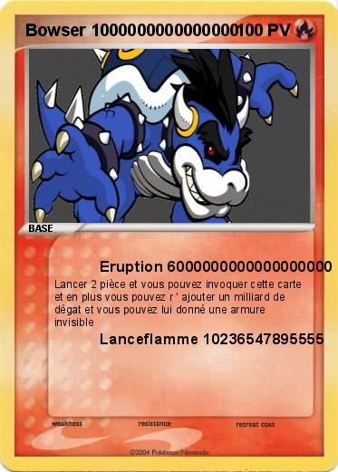 Pokemon Bowser 1000000000000000