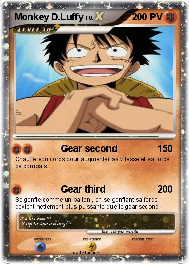 Pokemon Monkey D.Luffy