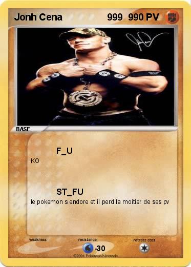 Pokemon Jonh Cena                 999  9