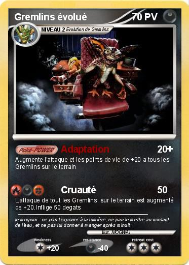 Pokemon Gremlins évolué