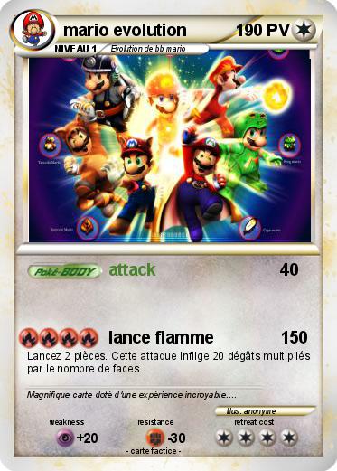 Pokemon mario evolution