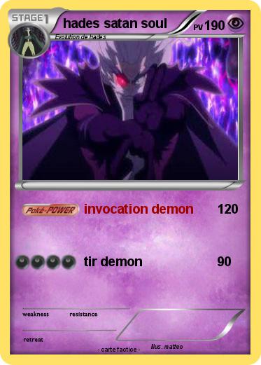 Pokemon hades satan soul