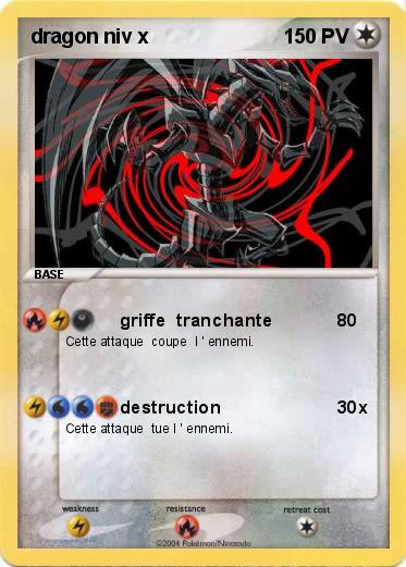 Pokemon dragon niv x