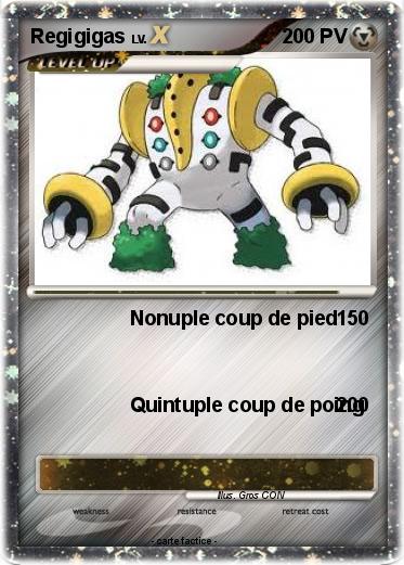 Pokemon Regigigas