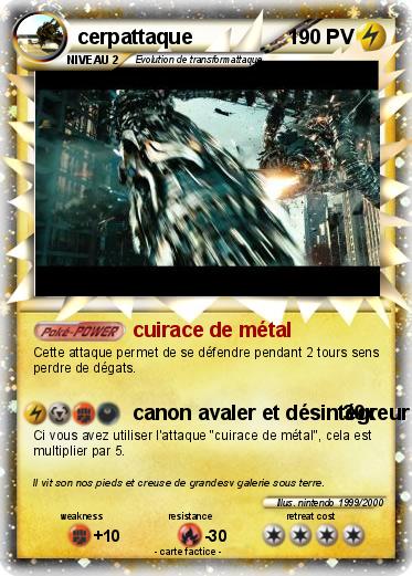 Pokemon cerpattaque