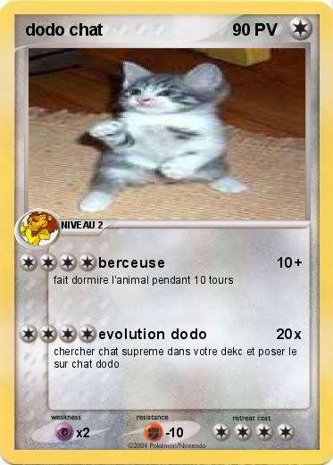 Pokemon dodo chat