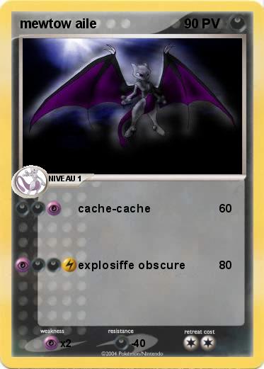Pokemon mewtow aile