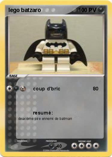 Pokemon lego batzaro