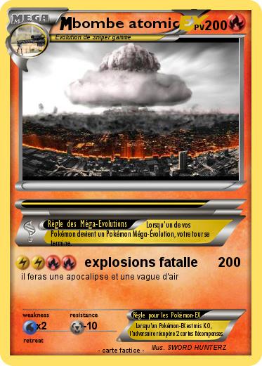 Pokemon bombe atomic