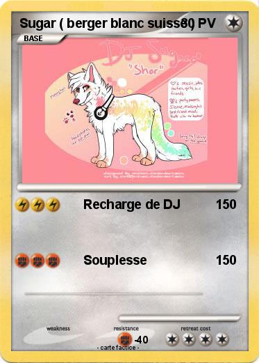 Pokemon Sugar ( berger blanc suisse )