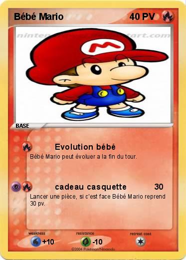Pokemon Bébé Mario