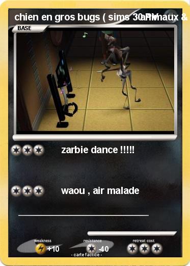 Pokemon chien en gros bugs ( sims 3 animaux & cie )