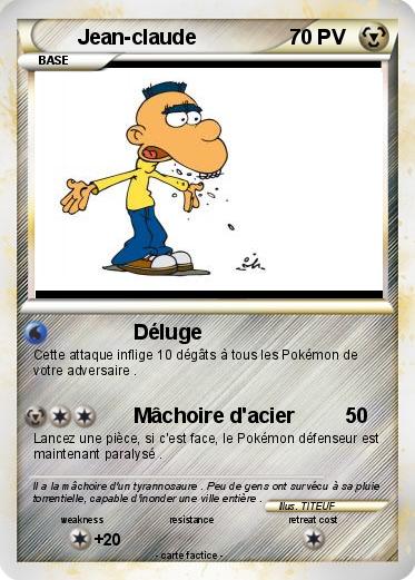 Pokemon Jean-claude