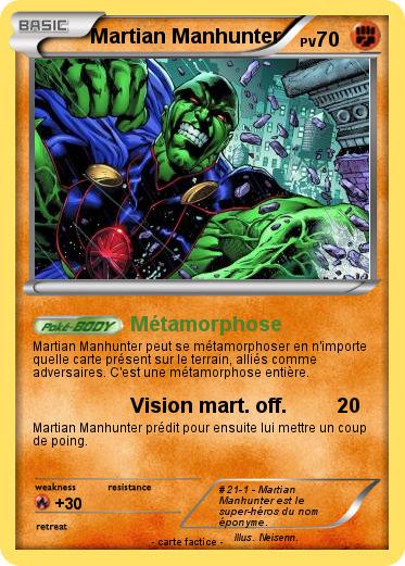 Pokemon Martian Manhunter