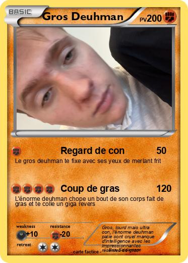 Pokemon Gros Deuhman