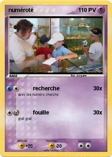 Pokemon numéroté