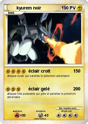 Pokemon kyurem noir