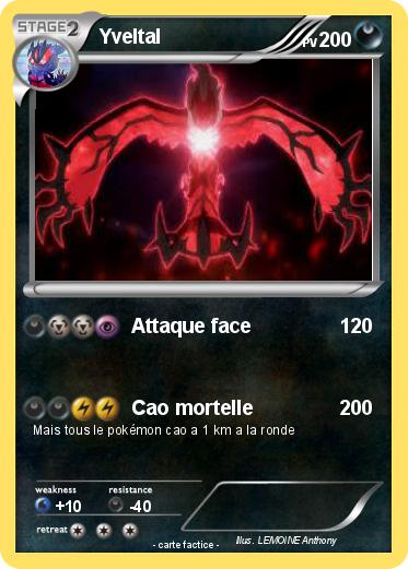 Pokemon Yveltal