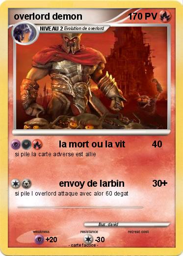 Pokemon overlord demon