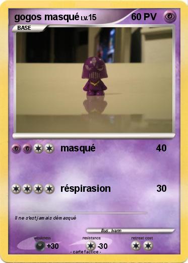 Pokemon gogos masqué
