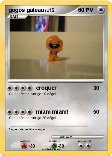 Pokemon gogos gâteau