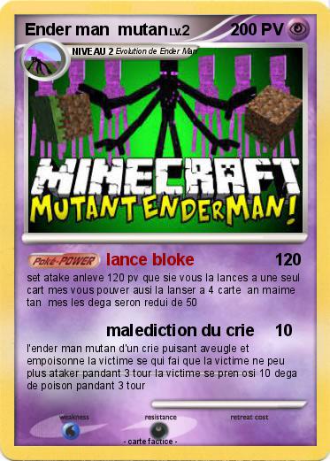 Pokemon Ender man  mutan