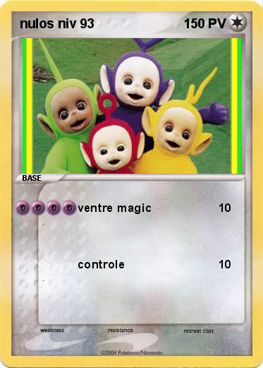 Pokemon nulos niv 93                                                                             