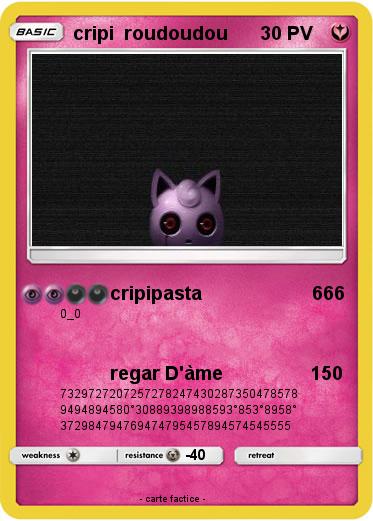 Pokemon cripi  roudoudou