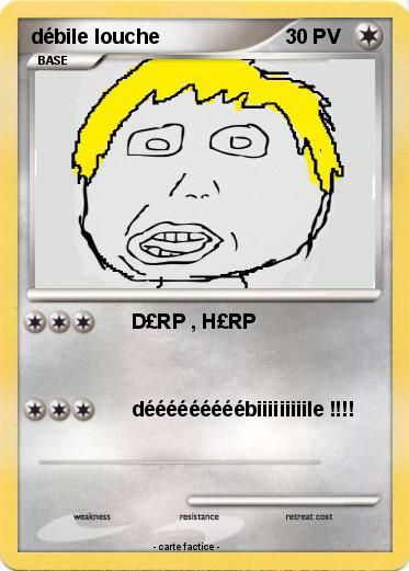 Pokemon débile louche