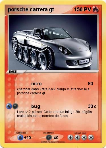 Pokemon porsche carrera gt