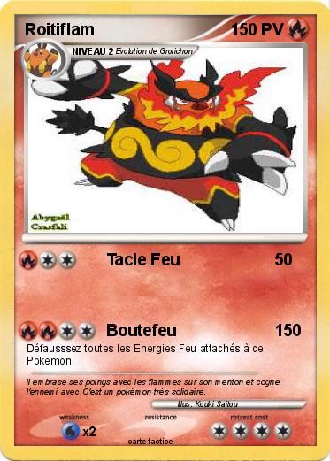 Pokemon Roitiflam