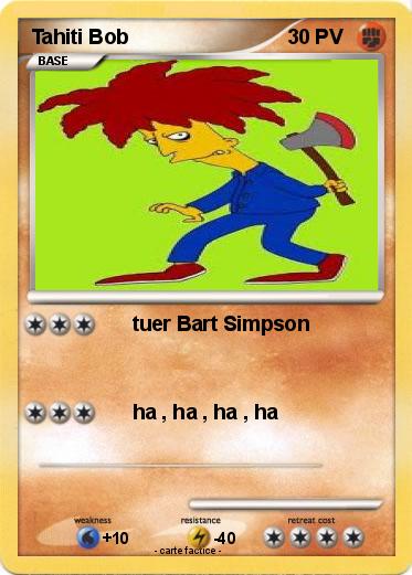 Pokemon Tahiti Bob