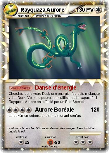 Pokemon Rayquaza Aurore
