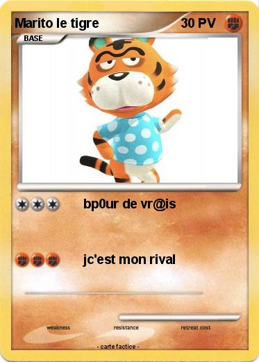 Pokemon Marito le tigre