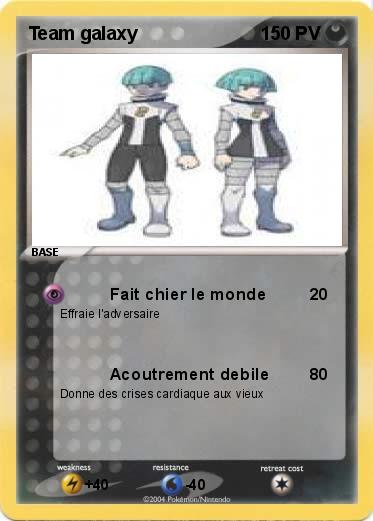 Pokemon Team galaxy