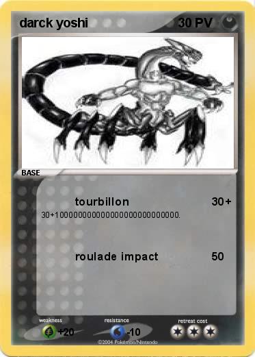 Pokemon darck yoshi