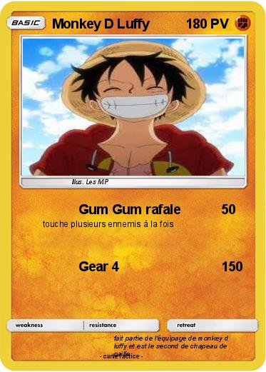 Pokemon Monkey D Luffy