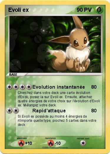 Pokemon Evoli ex