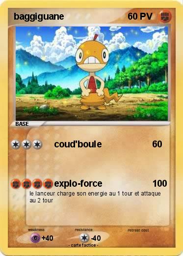 Pokemon baggiguane