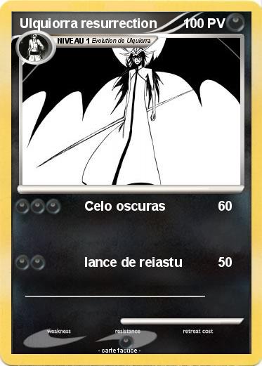 Pokemon Ulquiorra resurrection