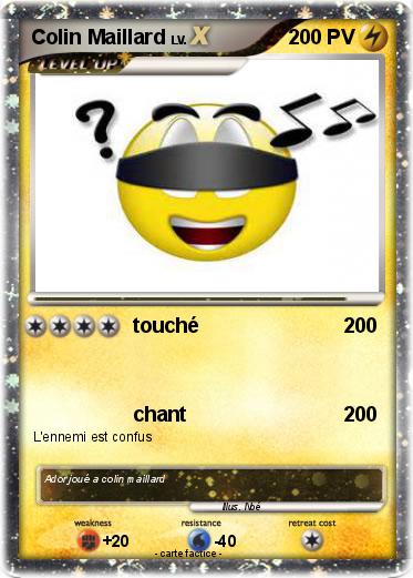 Pokemon Colin Maillard